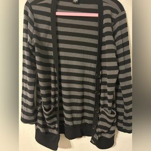Vintage black and grey wet seal jacket